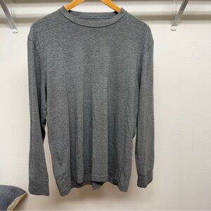 Eddie Bauer Charcoal Long Sleeve Tee men’s medium